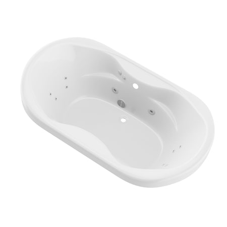 Atlantis Whirlpools Indulgence 41 x 70 Oval Whirlpool Bathtub 4170IWR